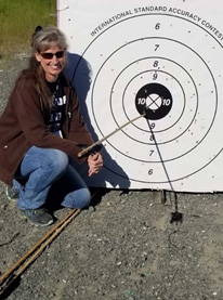 An Alabamabased Hunter Ed administrator learns about the history of the atlatl  a light spear thrown using a throwing stick  with some handson learning